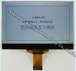 COG 240*128 LCD Graphic Module FSTN Positive Transflective Wide Temperature with Blue / White Backlight