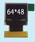 0.66nch White PM OLED Module FPC Pins with Resolution 64*48Dots IPS Viewing Angle