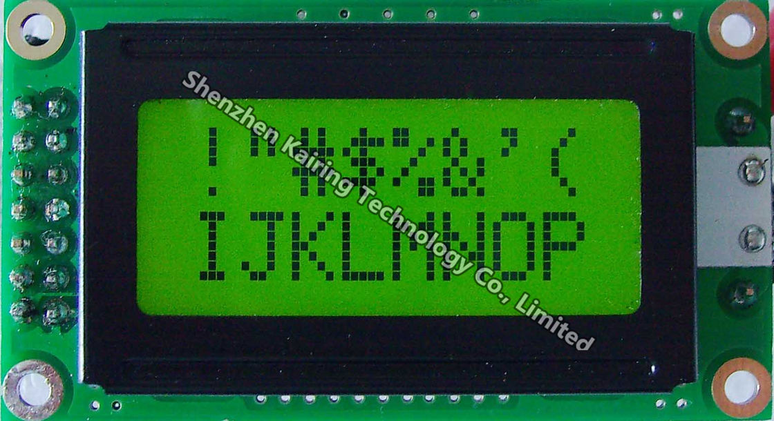 STN LCD Panel Positive Transmissive Yellow-green Mode