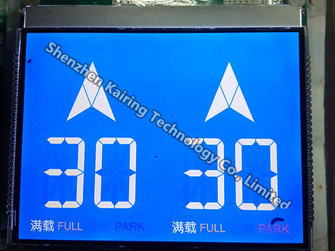 KDS5300 STN LCD Panel Negative Transmissive Blue Mode White Backlight Elevator Using