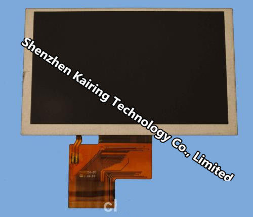 5.0Inch TFT module  with resolution 480*272 with 40PINs TN Viewing Angle 300cd High Brightness